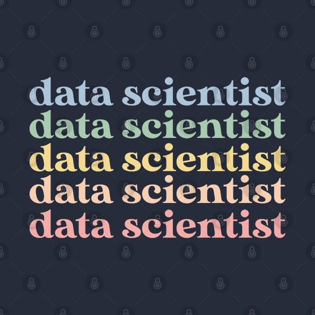 Data Scientist Gift Retro Data Scientist by kmcollectible