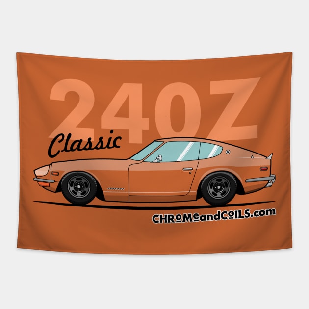 240Z Classic Car Tapestry by CC I Design