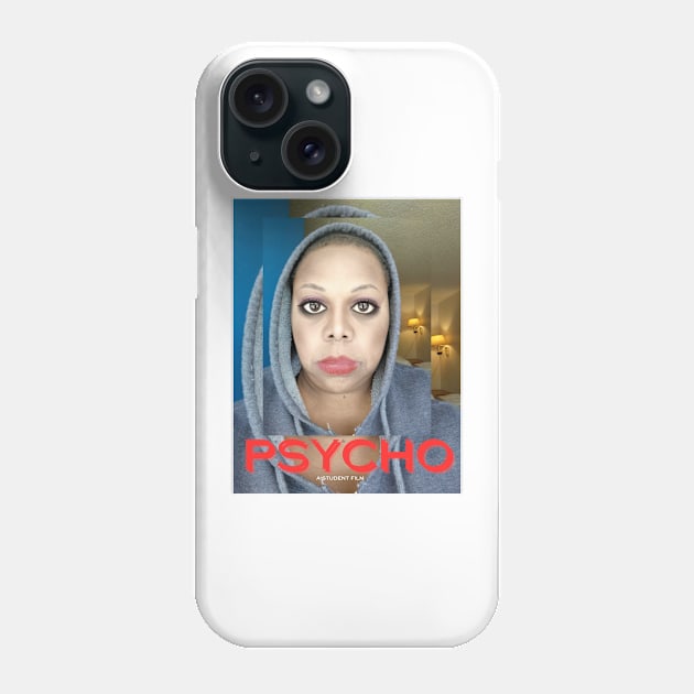 Psycho Phone Case by Bubbles & Burgers