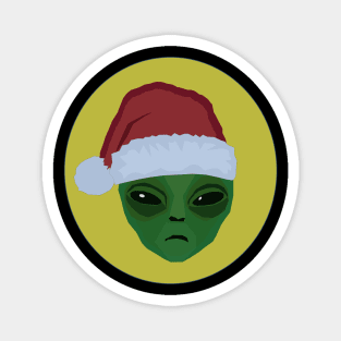 Alien Santa Magnet