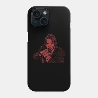 John Wick Gun Phone Case