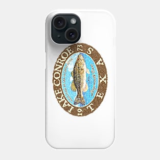 Lake Conroe, Texas, Largemouth Bass Phone Case