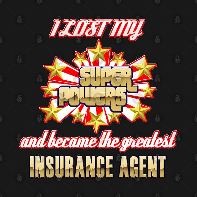 I lost my super powers and became the greatest insurance agent by kamdesigns