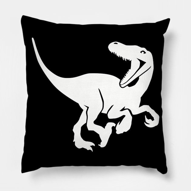 Velociraptor Pillow by Designzz