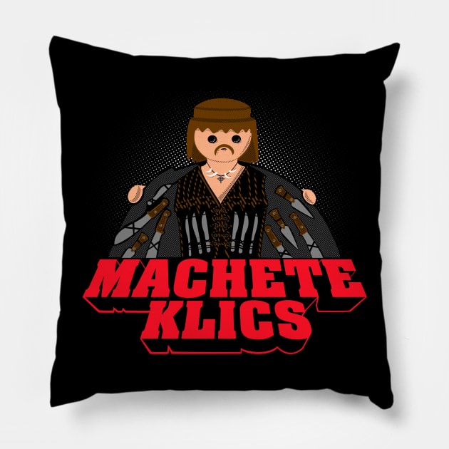 Machete Klics Pillow by Melonseta