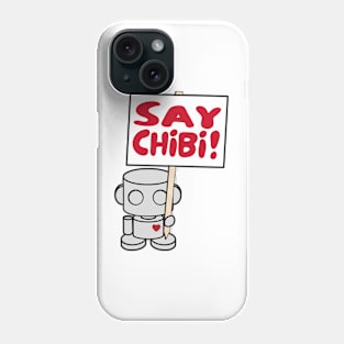 O'BOT Toy Robot (Say Chibi) Phone Case