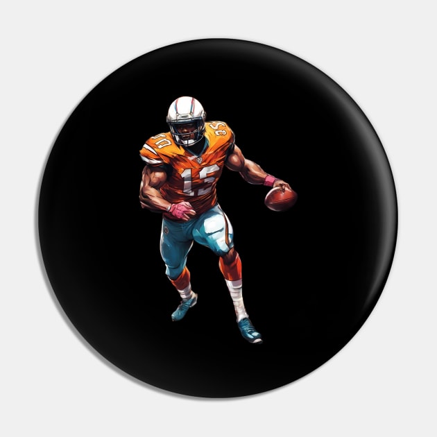 End Zone American Football Pin by animegirlnft