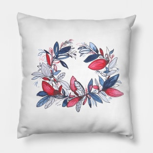 Fourth of July Wreath | Collection Pillow