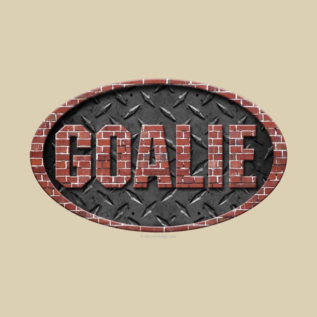 Iron Hockey Goalie by eBrushDesign