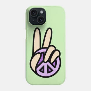 CND Peace symbol Hand V Sign Phone Case