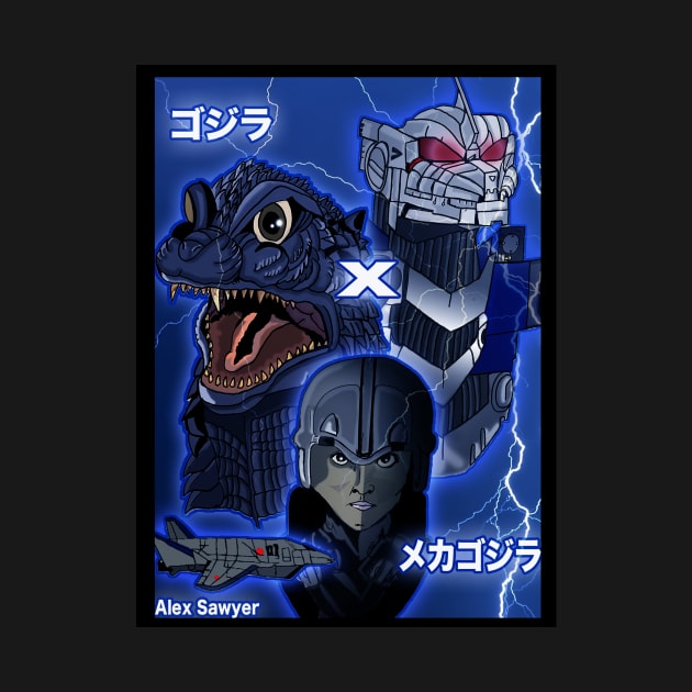 Godzilla X Mechagodzilla by Asawyer80