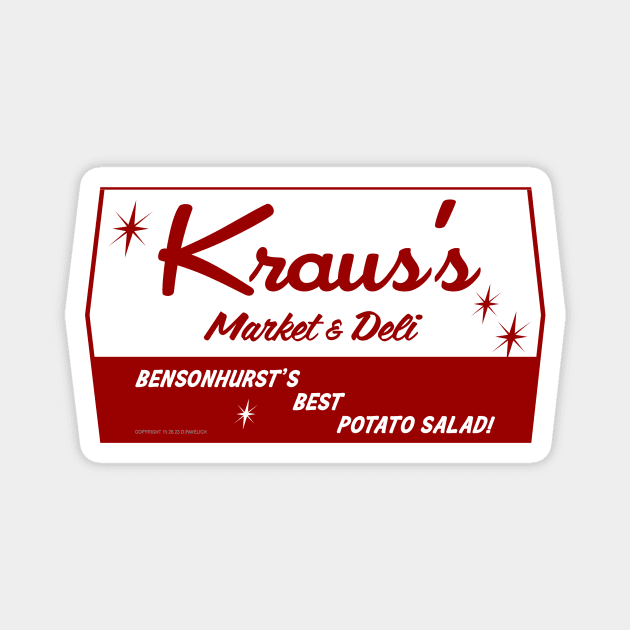 Kraus's Market & Deli Magnet by Vandalay Industries