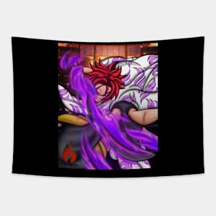 Trunks Fire Pillar Tapestry