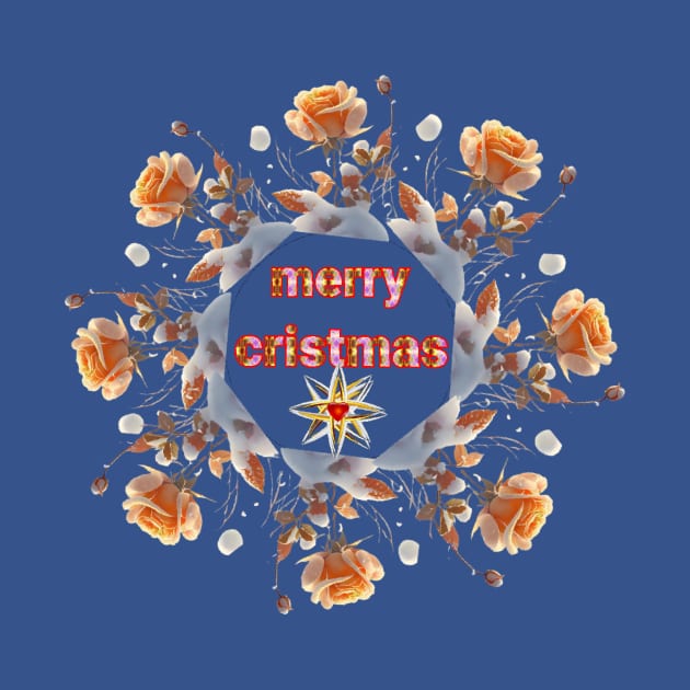 merry cristmas art Design. by Dilhani