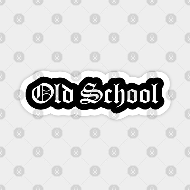 Old School OE Magnet by Tee4daily