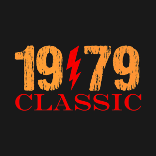 Classic 1979 Rock 44th Birthday T-Shirt