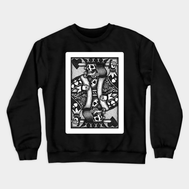 suicide king sweater