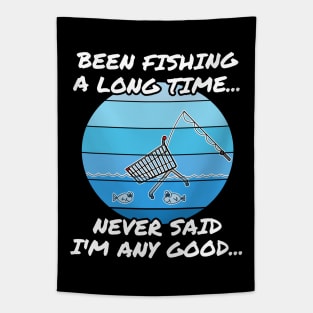 Fishing Funny Father's Day 2022 Tapestry