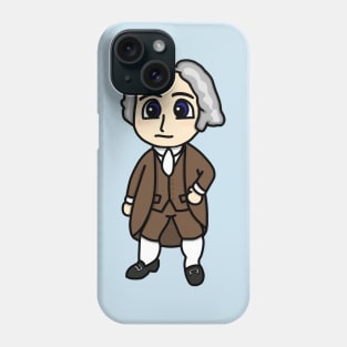 Chibi John Adams (Small Print) Phone Case