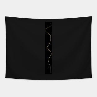 Kintsugi 1 #art #decor #buyart #japanese #gold #black #kirovair #design Tapestry