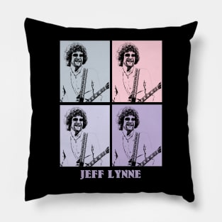 Jeff Lynne Guitar Pop Art Pillow