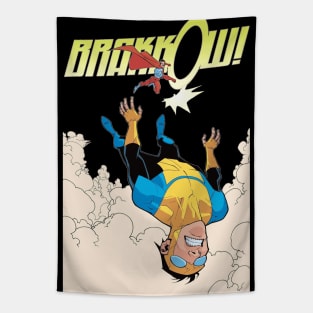 omni man vs invincible Tapestry