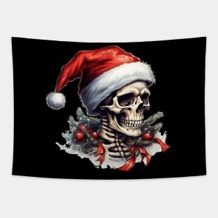 Skull santa Tapestry