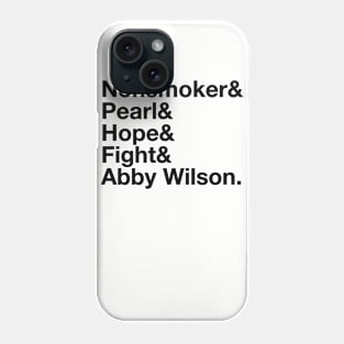 Abby's Shirt Phone Case