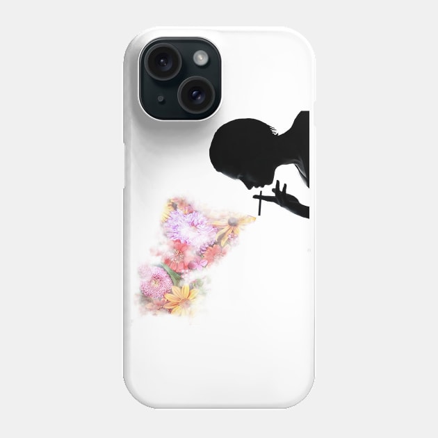 Flower smoke Phone Case by NEOS93