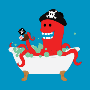 Octopus Bathtub Buddy T-Shirt