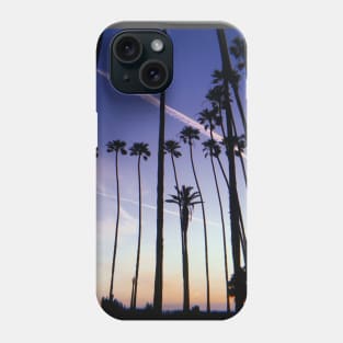 Palm Tree Sunset. Los Angeles CA Phone Case