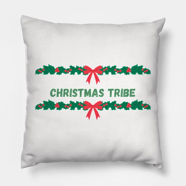 Matching Christmas Tribe Pillow by darciadesigns