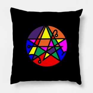 Rainbow Necronomicon Pillow