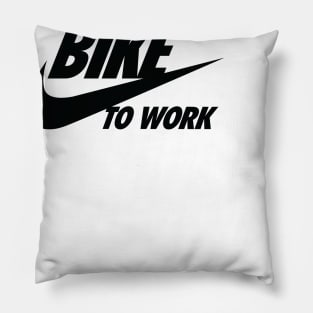BIKE TO WORK Pillow
