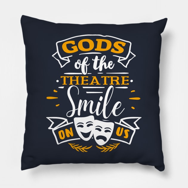 Invocation | Gods of the Theatre Pillow by monoblocpotato