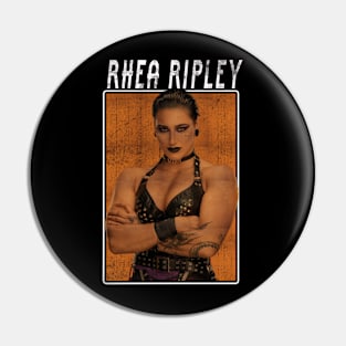 Vintage Wwe Rhea Ripley Pin