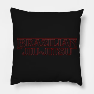 Brazilian Jiu-Jitsu - Weirder Things (BJJ) Pillow