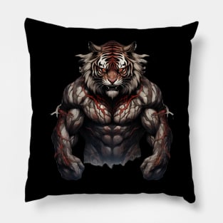 Angry Tiger Pillow