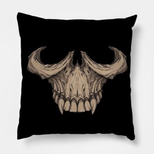 skull mask Pillow