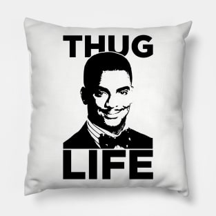 Carlton Banks Thug Life Fresh Prince Pillow