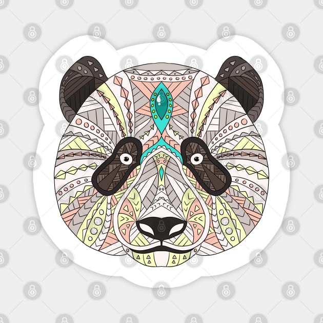 Ethnic Giant Panda Magnet by Tebscooler