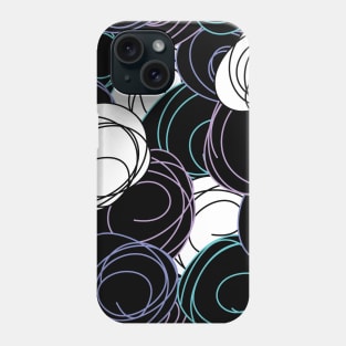 Abstract circles pattern Phone Case