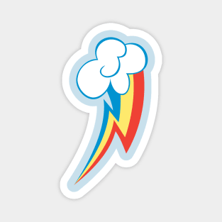Rainbow Dash Cutie Mark My Little Pony Magnet