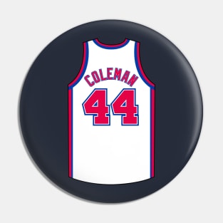 Derrick Coleman New Jersey Jersey Qiangy Pin