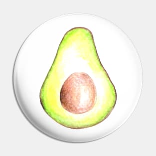 Avocado Slices - Neo Mint Pin