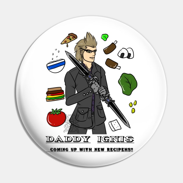 Daddy Chef Ignis Pin by Sapphirus