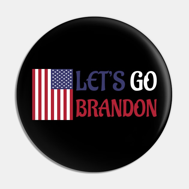 Lets Go Brandon Pin by Doc Maya