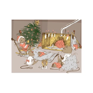 A Very Mousy Christmas Card T-Shirt