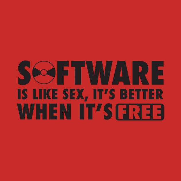 Software is like sex by nektarinchen