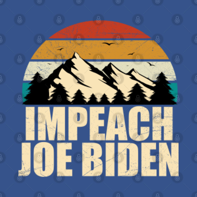 Discover Impeach Joe Biden / Arrest 46 Lock Him Up / Political Humor - Anti Corrupt Democrat Joe Biden Family Gifts - Impeach Joe Biden - T-Shirt